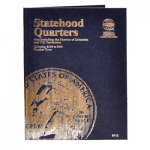 Small 8112 Vol 3 Statehood Quarter P/D  2006-2009 Whitman Folder 8112