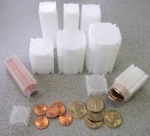 Small Dollar 25 Count Square Coin Tube CoinSafe 100/bx
