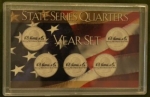 3x5 2000 State Quarter  5 Coin Frosty Case - Harris