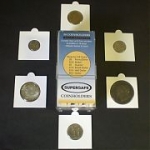 Small Dollar 2x2 Self Seal Coin Holder Box of 50 Supersafe