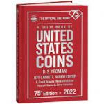2022 Red Book Guide to U.S. Coins 75th Edition Hard Cover